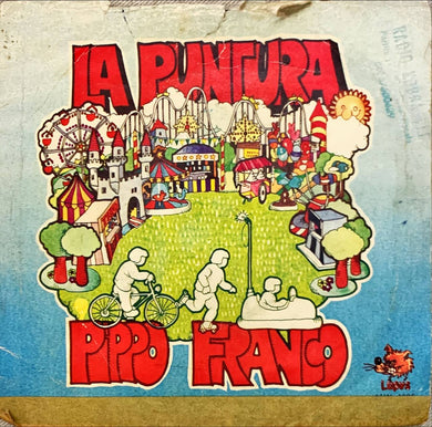 Pippo Franco La Puntura Vinile 45 Giri Nursery Rhymes Ballad Lupus 1980 Stampa Italiana