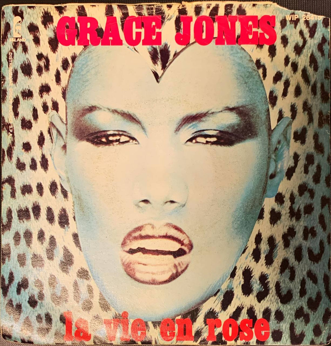 45 Giri - Grace Jones  La Vie En Rose