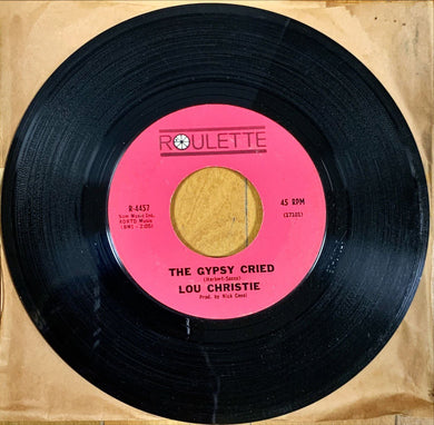 45 Giri - Lou Christie  The Gypsy Cried / Red Sails In The Sunset