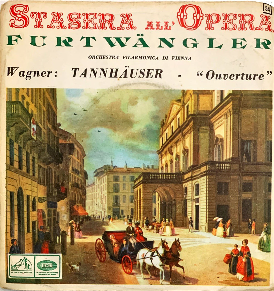 45 Giri -  Furtwängler, Orchestra Filarmonica Di Vienna, Wagner  Tannhäuser - 