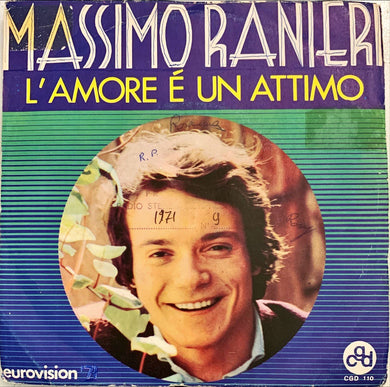 45 Giri - Massimo Ranieri  L'Amore È Un Attimo