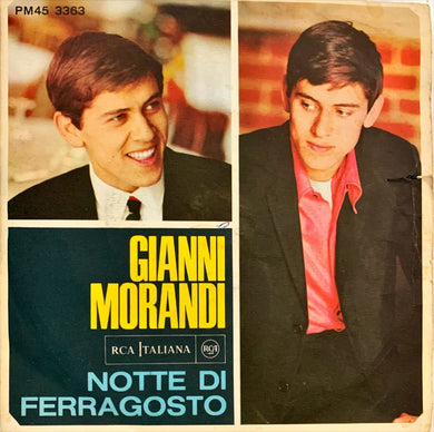 45 Giri - Gianni Morandi  Notte Di Ferragosto