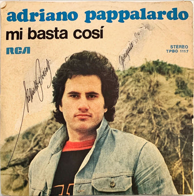 45 Giri - Adriano Pappalardo  Mi Basta Così