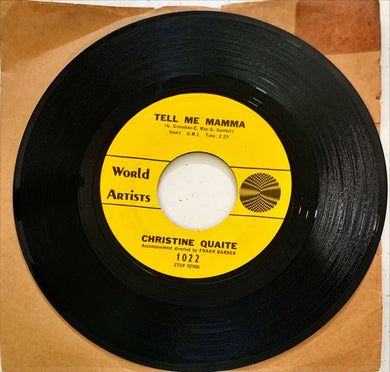45 Giri - Christine Quaite  Tell Me Mamma