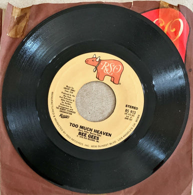 45 Giri - Bee Gees  Too Much Heaven / Rest Your Love On Me