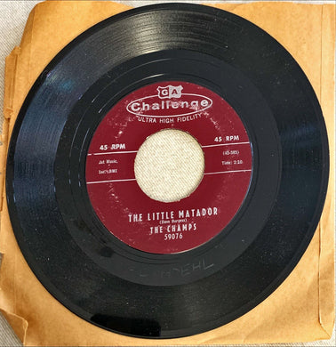 45 Giri - The Champs  The Little Matador / Red Eye