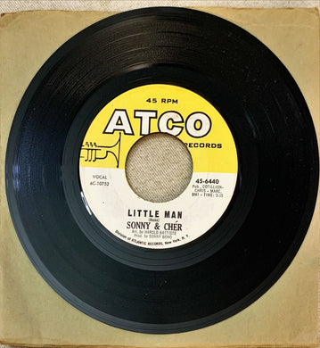 45 Giri - Sonny & Cher  Little Man