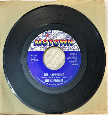 45 Giri - The Supremes  The Happening / All I Know About You