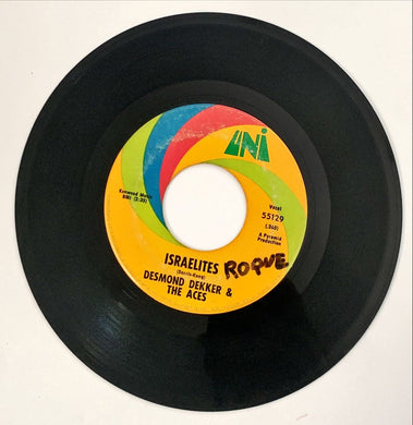 Desmond Dekker & The Aces Israelites Vinile 45 Giri Ska Rocksteady UNI Records 1969