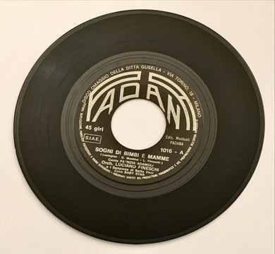 Patrizia Adamoli Sogni Di Bimbi E Mamme / E' Nata Lulù Vinile 45 Giri Nursery Rhymes Vocal Padana 1970 Stampa Italiana