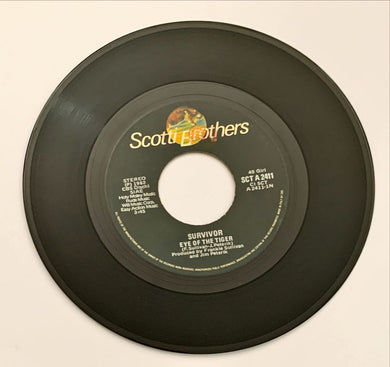 Survivor Eye Of The Tiger Vinile 45 Giri Theme Classic Rock Scotti Bros. Records 1982 Stampa Italiana