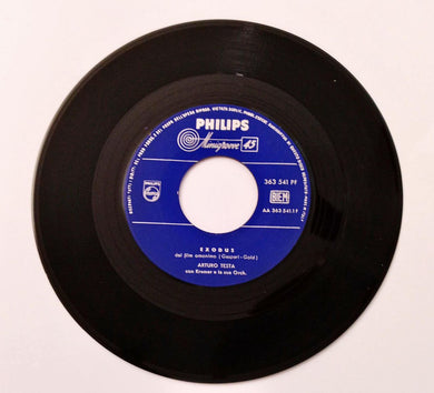 Arturo Testa Exodus / I Magnifici Sette Vinile 45 Giri Chanson Philips 1961 Stampa Italiana