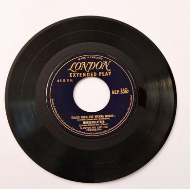 Mantovani And His Orchestra Mantovani Plays Strauss Waltzes Vinile 45 Giri Romantic London Records