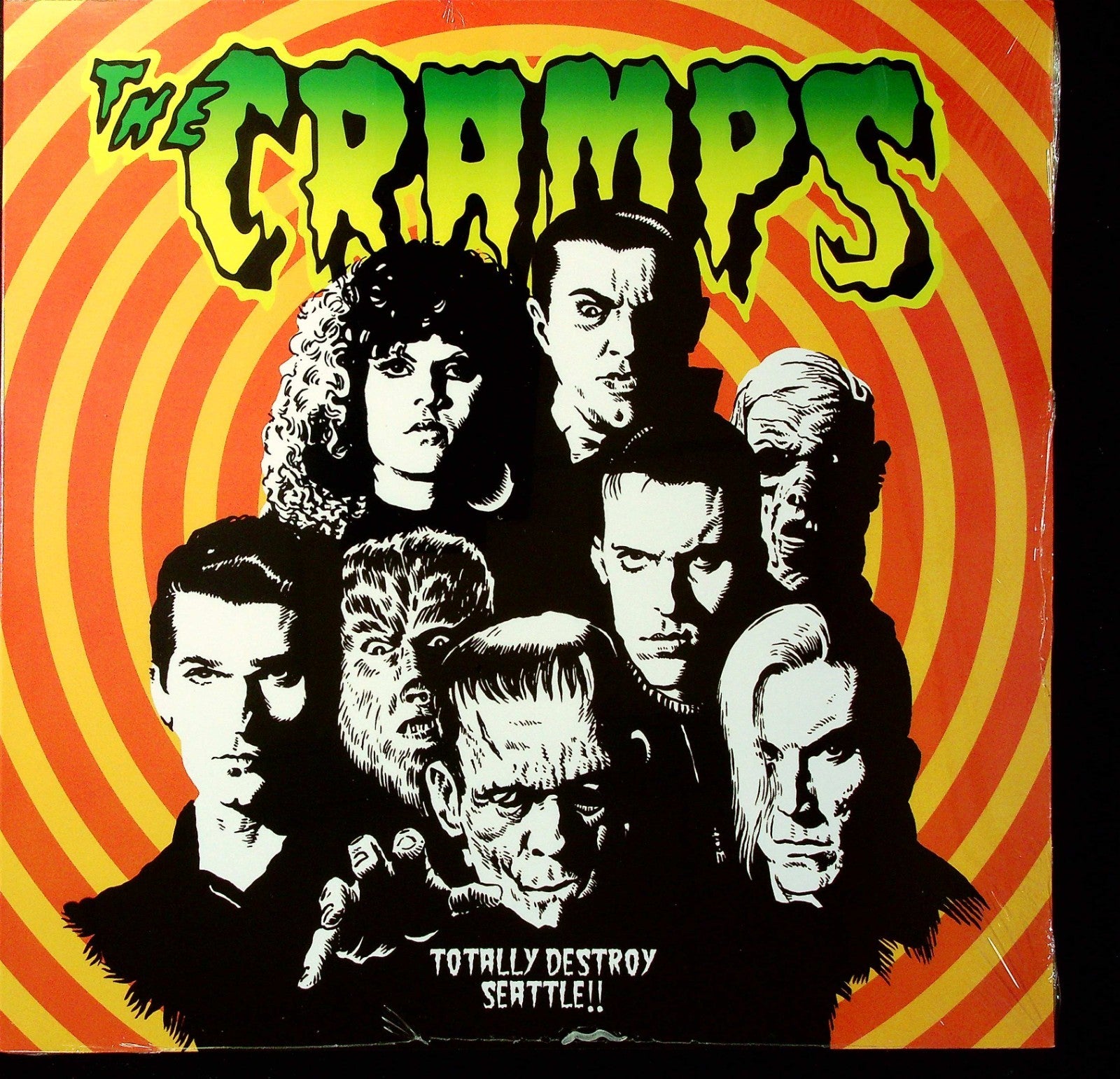 he Cramps - Totally Destroy Seattle!!Broadcast Live At Astor Park, Seattle | LP