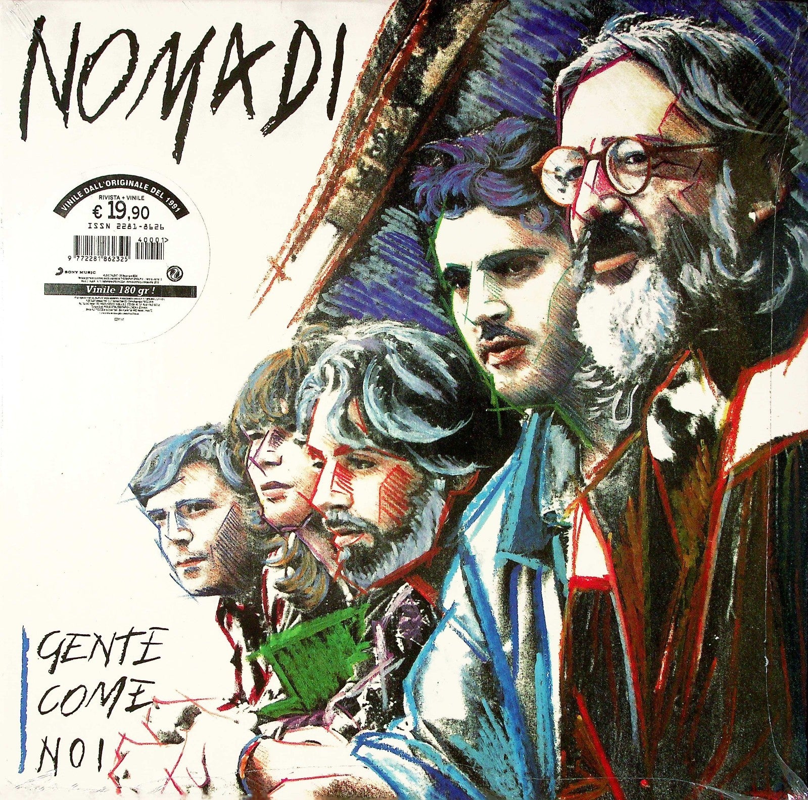 Nomadi - Gente Come Noi Editoriale | LP Vinile Nuovo Sigillato
