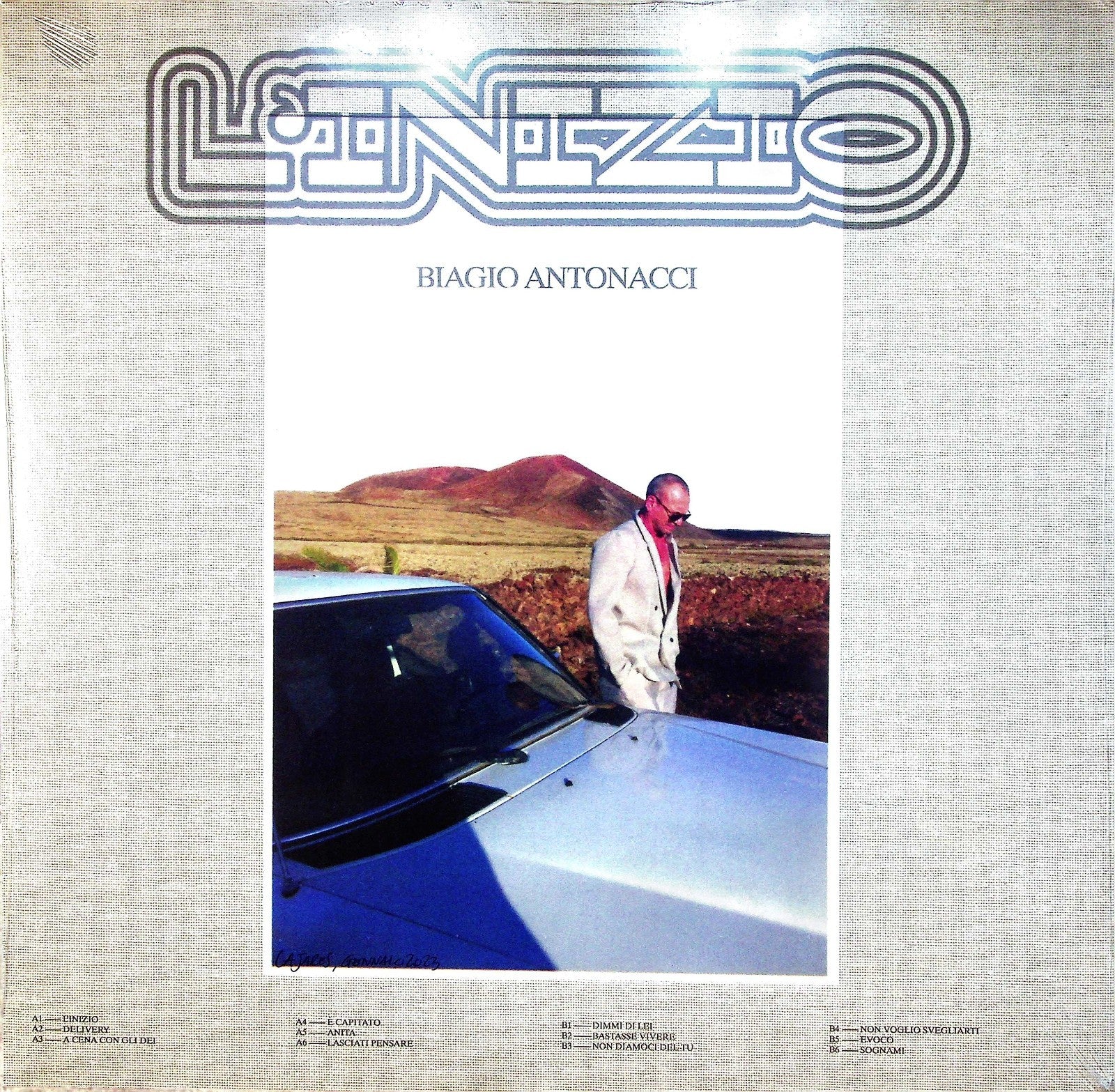 Biagio Antonacci - L'Inizio Editoriale | LP Vinile Nuovo Sigillato