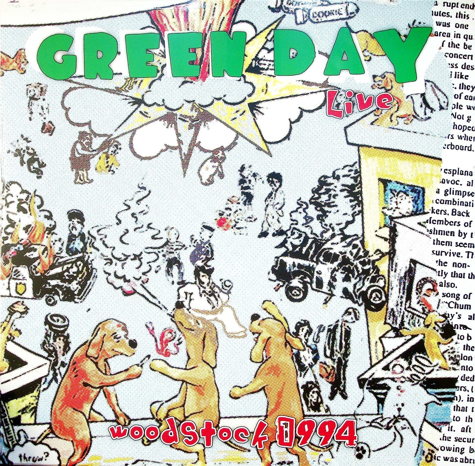 Green Day - Woodstock 1994 | LP Vinile Nuovo Sigillato