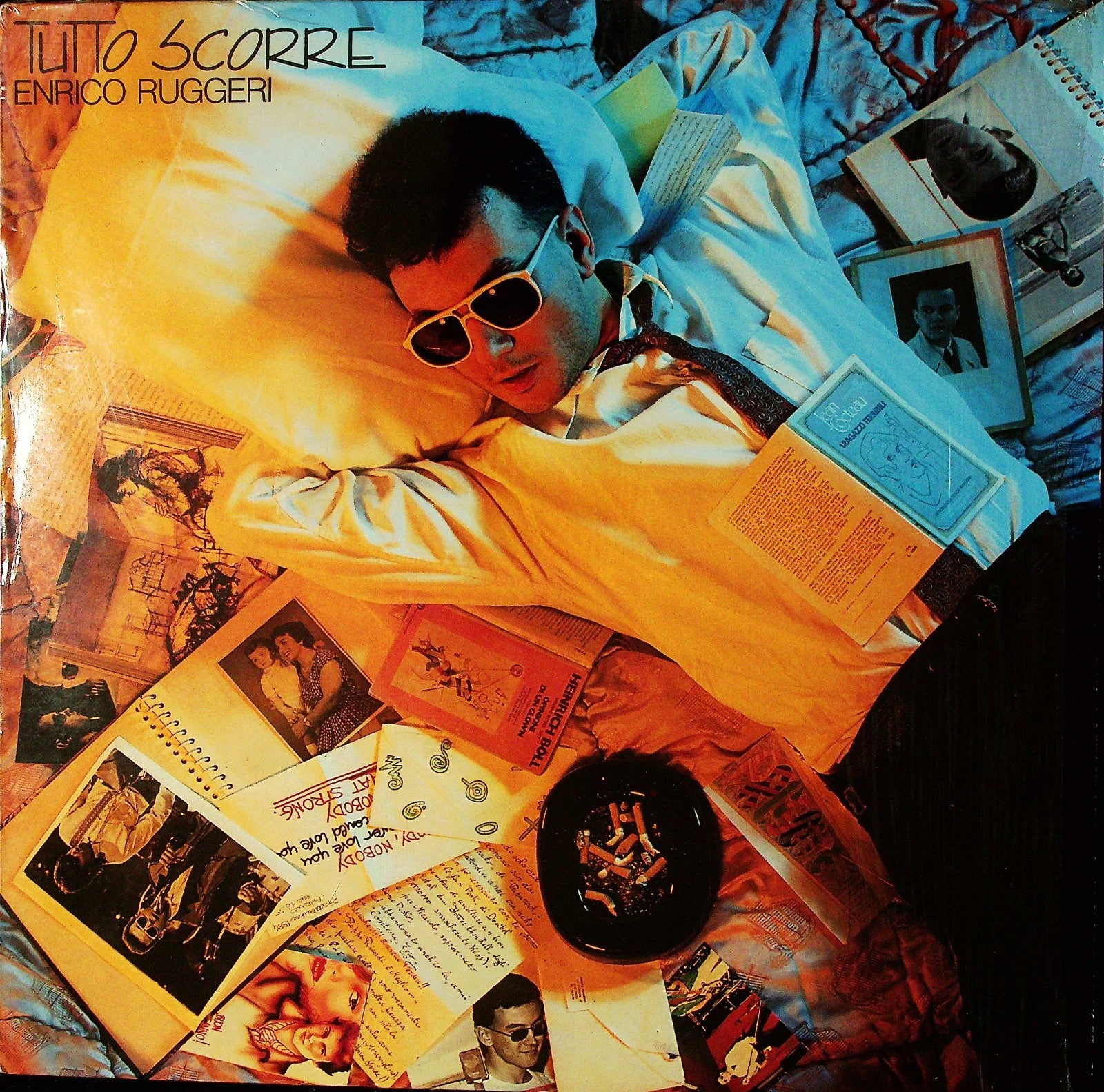 Enrico Ruggeri - Tutto Scorre | LP Vinile Ottime Condizioni