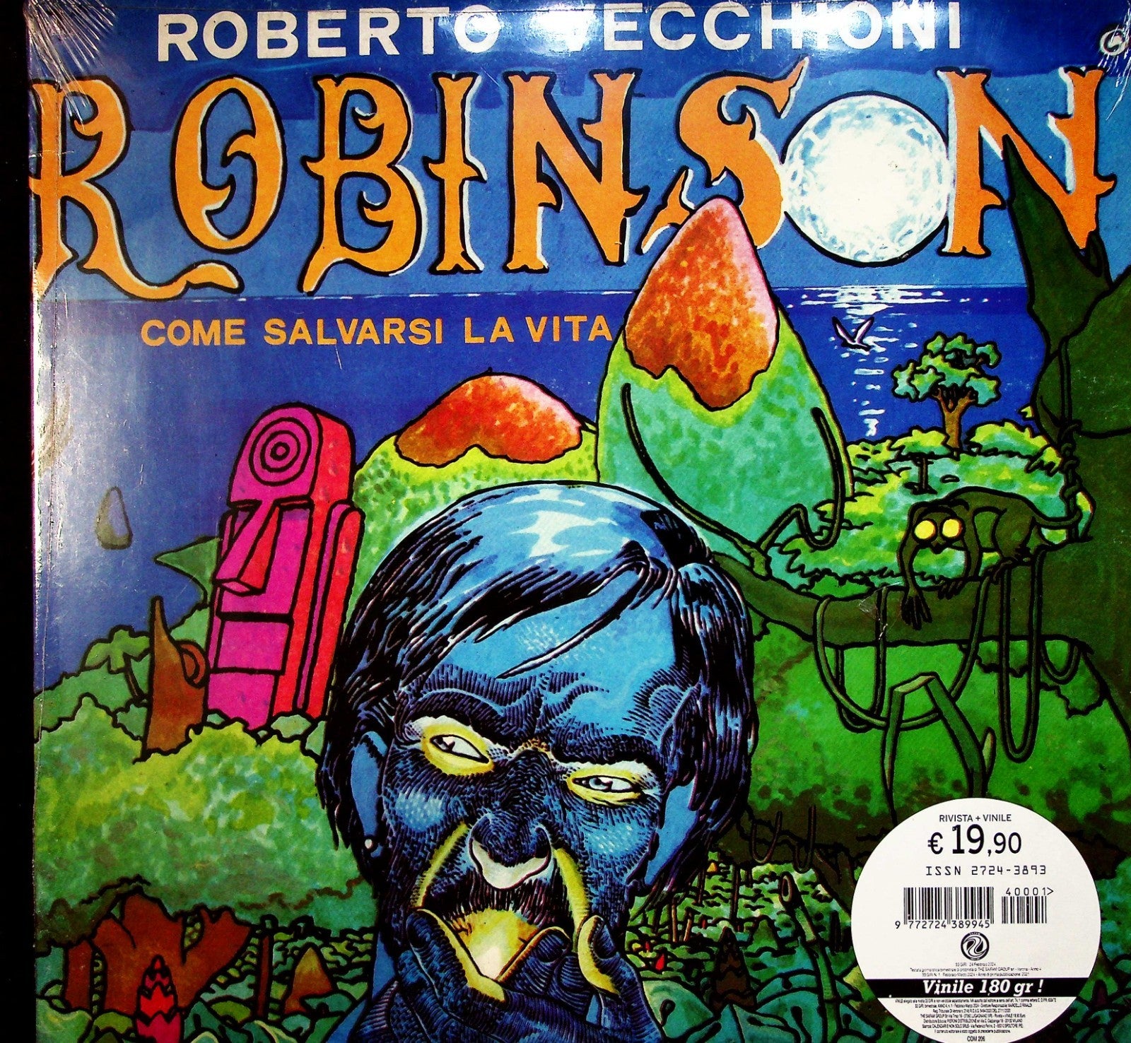 Roberto Vecchioni - Robinson Come Salvarsi La Vita | LP Vinile Nuovo Sigillato