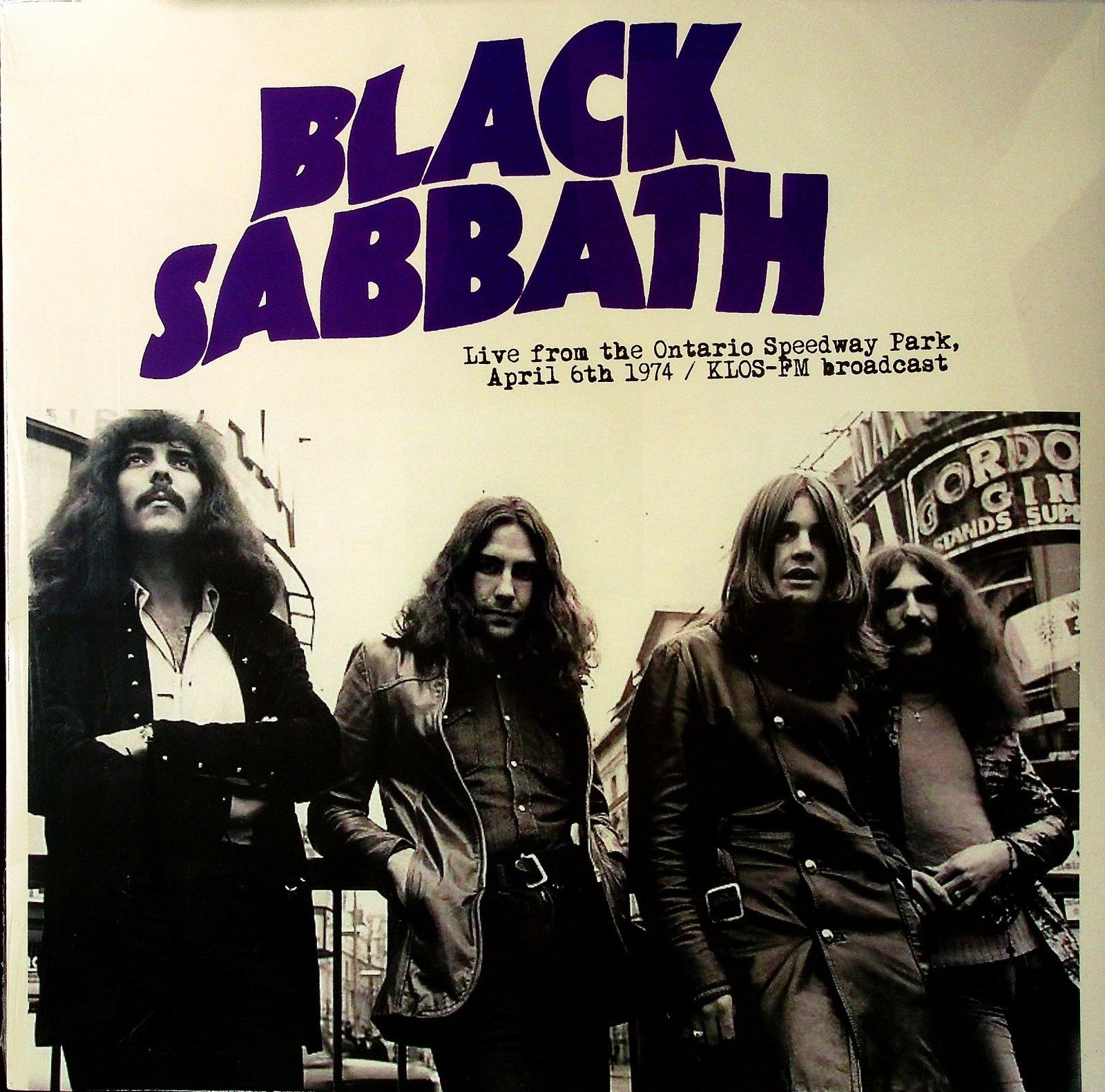 Black Sabbath- Live From The Ontario Speedway Park Aprile 6th 1974 | LP Vinile