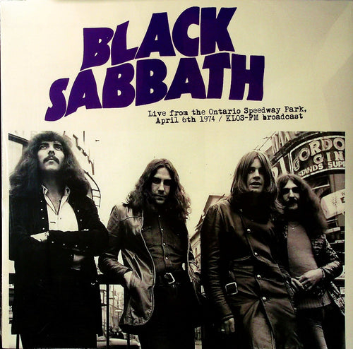 Black Sabbath- Live From The Ontario Speedway Park Aprile 6th 1974 | LP Vinile