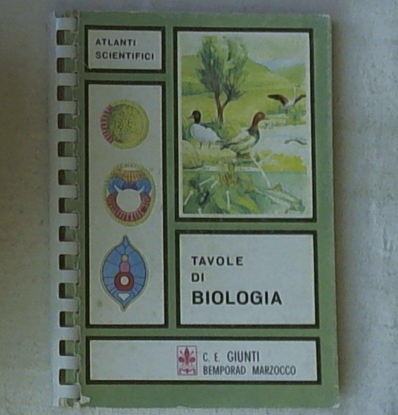 Tavole di biologia / [testo di A. De Haro Vera] 1968