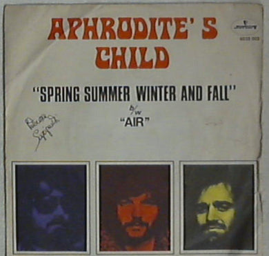 45 giri - 7'' - Aphrodite's Child - Spring Summer Winter And Fall / Air
60 33 003