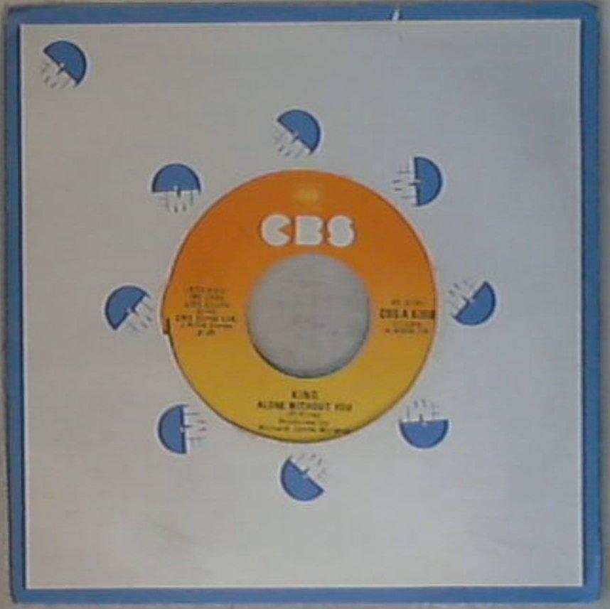 45 giri - 7'' - King - Alone Without You
CBS - A 6308