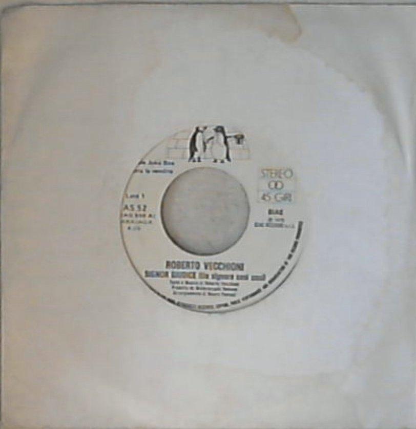 45 giri - 7'' - Roberto Vecchioni - Signor Giudice (Un Signore Così Così) - Speciale Juke-box
