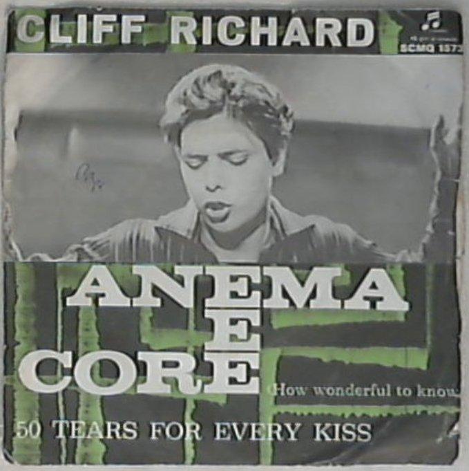 45 giri - 7'' - Cliff Richard - Anema E Core (How Wonderful To Know) SCMQ 1573