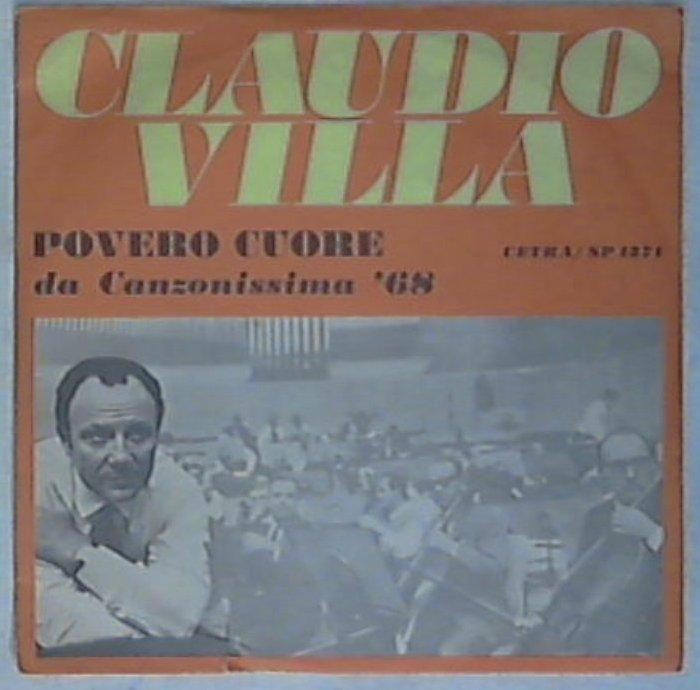 45 giri - 7'' - Claudio Villa - Povero Cuore SP 1371
