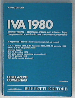 IVA 1980 / Manlio Ortona