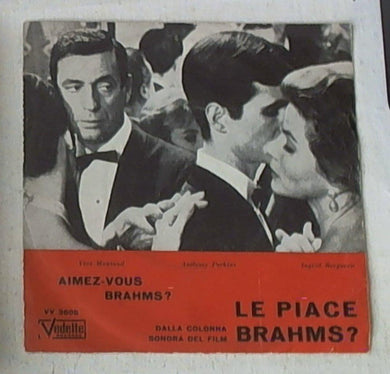 45 giri - 7'' -  Armando Sciascia E La Sua Orchestra - Aimez-Vous Brahms? / Lucy's Theme (Dal Film Vento Caldo)