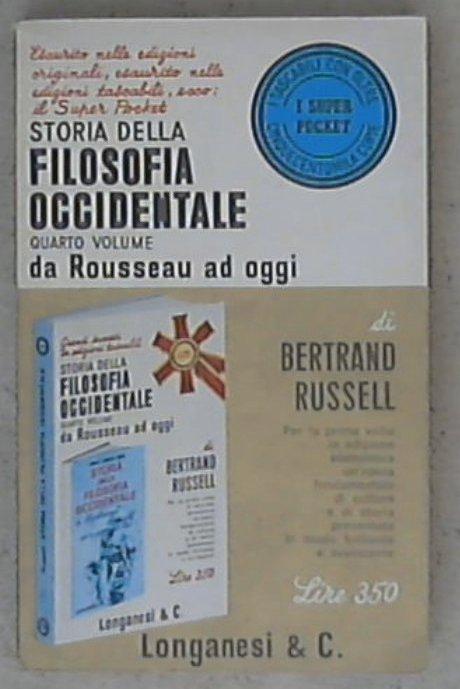 Da Rousseau ad oggi / di Bertrand Russel