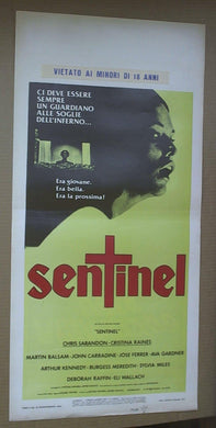 Locandina Sentinel Chris Sarandon Cristina Raines Martin Balsam John Carradine