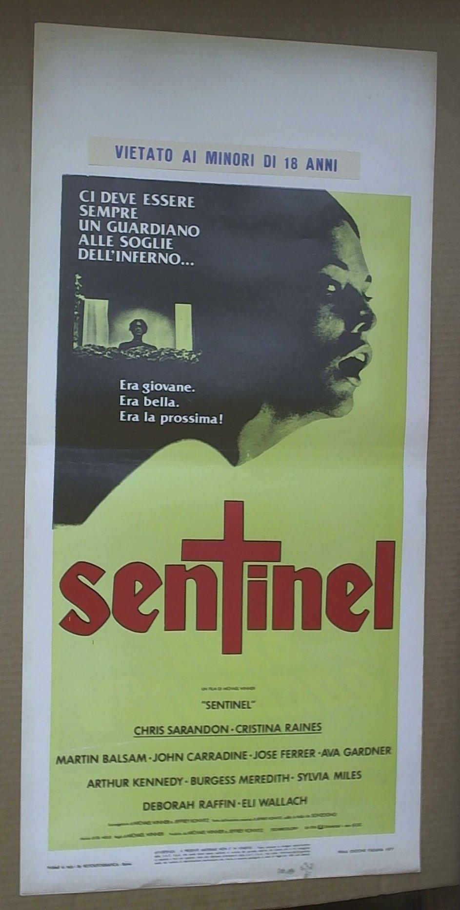 Locandina Sentinel Chris Sarandon Cristina Raines Martin Balsam John Carradine