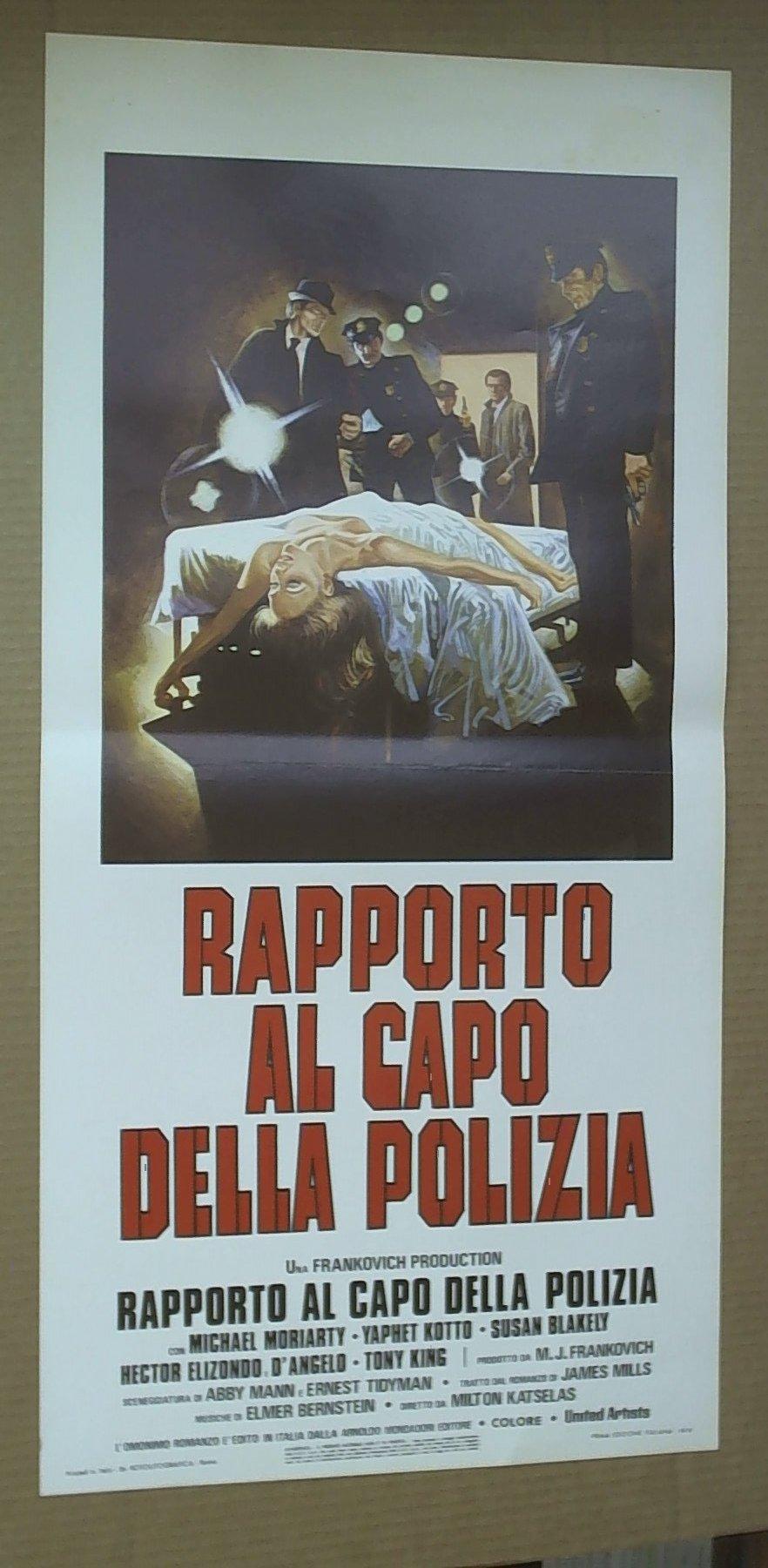 Locandina Rapporto Al Capo Della Polizia