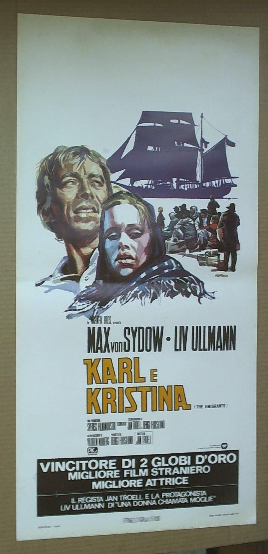 Locandina Karl E Kristina Max Von Sydow, Liv Ullmann A