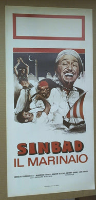 Locandina Sinbad Il Marinaio Douglas Fairbanks Maureen O'Hara