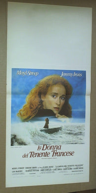 Locandina La donna del tenente francese Jeremy Irons Meryl Streepà