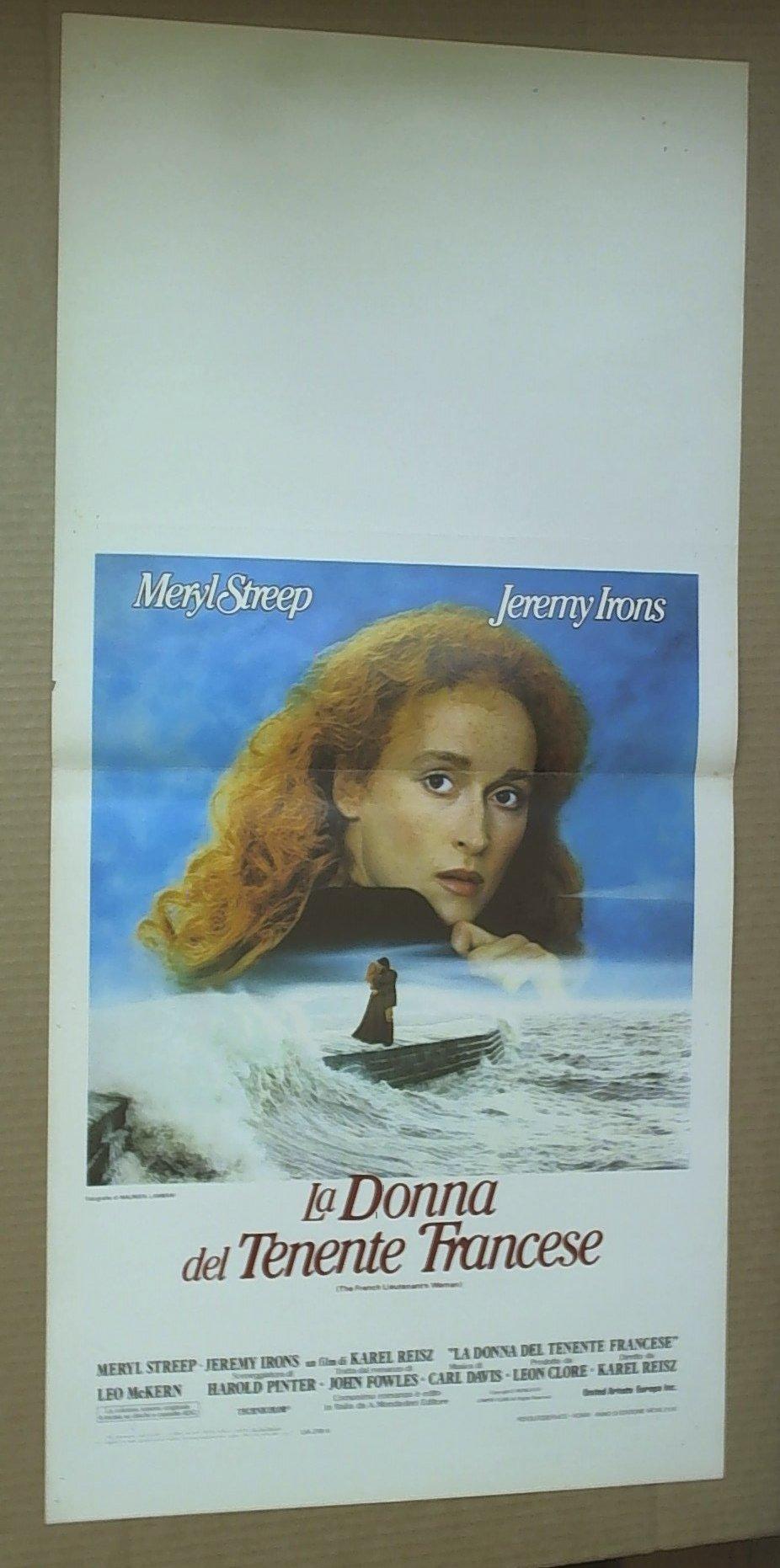 Locandina La donna del tenente francese Jeremy Irons Meryl Streepà