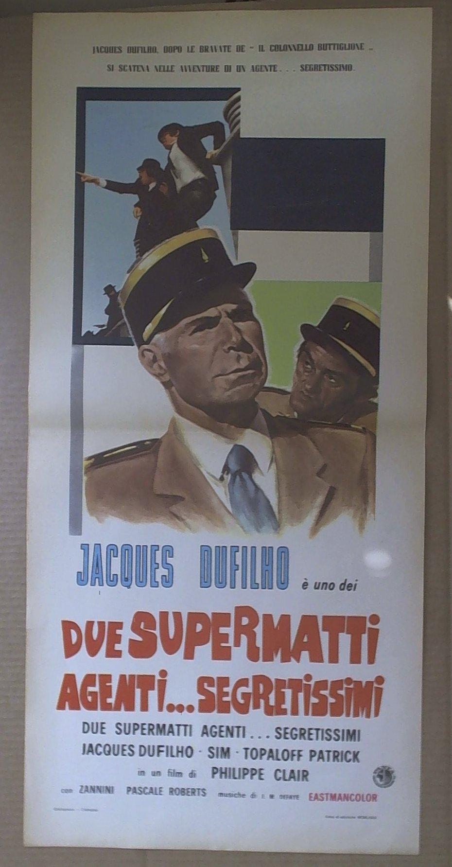 Locandina Due Supermatti Agenti Segretissimi