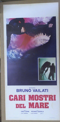 Locandina Cari Mostri Del Mare Bruno Vailati Riccardo Cucciolla