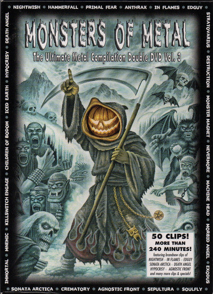 DVD -   Various  Monsters Of Metal (The Ultimate Metal Compilation Vol. 3)