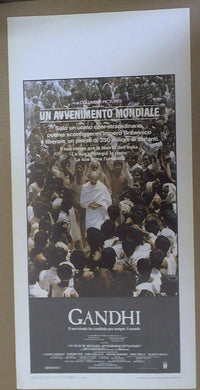 Locandina  Gandhi Richard Attenborough Ben Kingsley