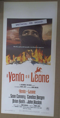 Locandina Il Vento E Il Leone  Sean Connery Candice Bergen John Huston 1975