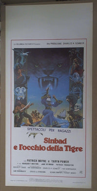 Locandina simbad e l'occhio della tigre
