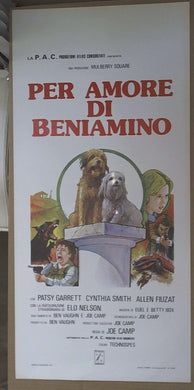 Locandina Per Amore Di Beniamino