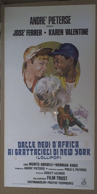 Locandina Dalle Nevi D'Africa Ai Grattacieli Di New York lollipop 1976