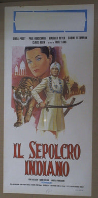 Locandina Il Sepolcro Indiano Fritz Lang Debra Paget